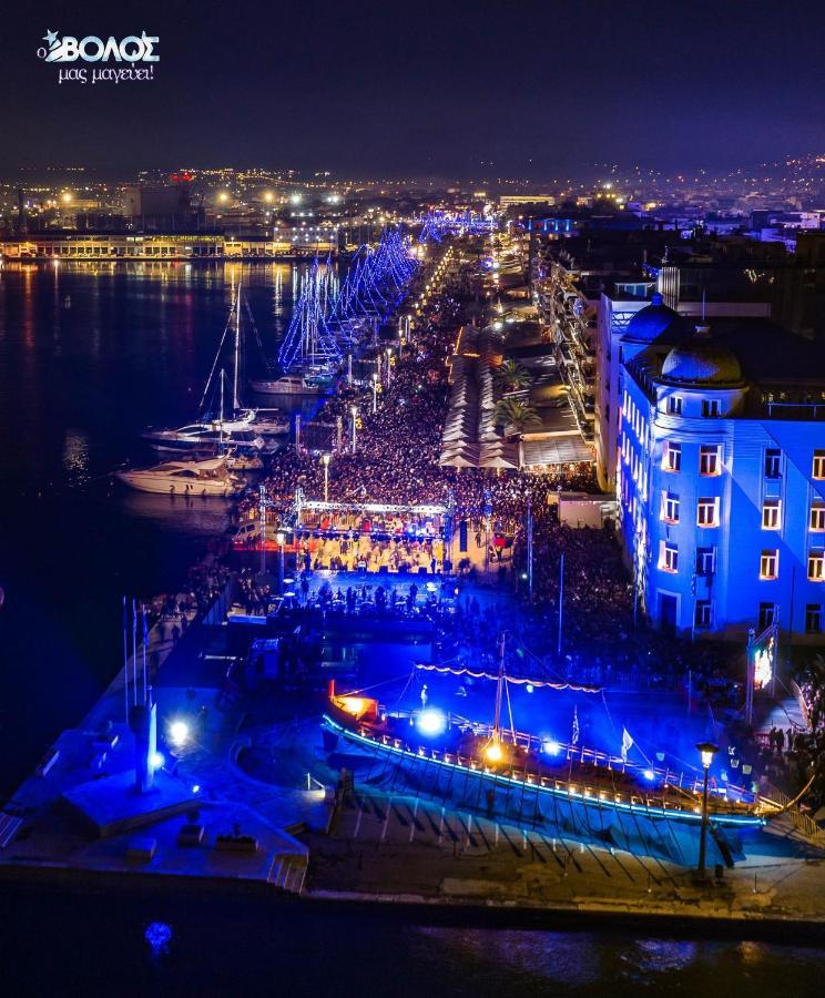 Marine Apartment With Sea & Port View! Volos Esterno foto