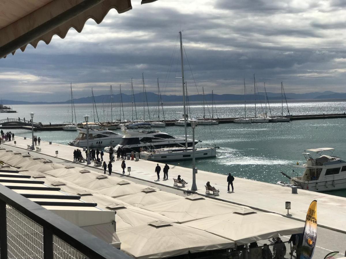 Marine Apartment With Sea & Port View! Volos Esterno foto